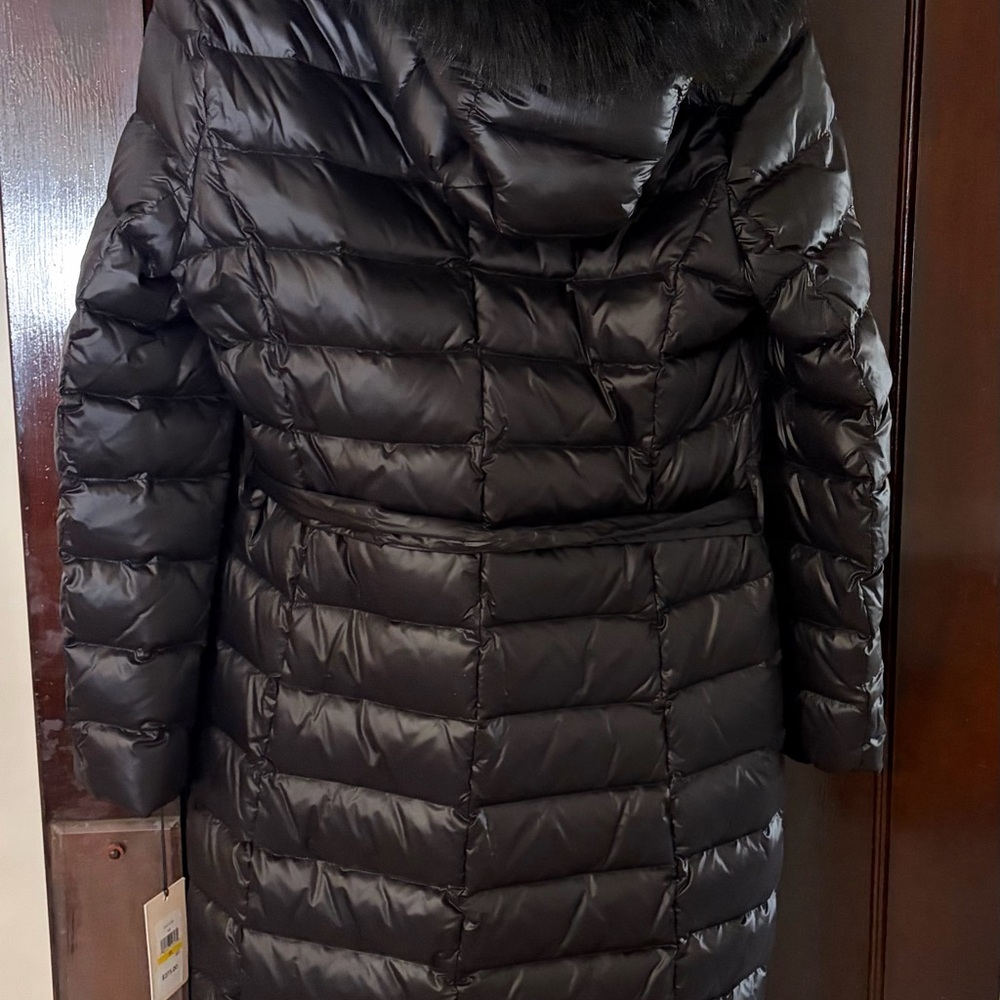 NWT Ivanka Trump Black Puffer Jacket